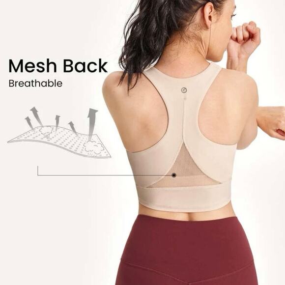 GLOWMODE Longline Sports Bra Tank Top - Picture 2 of 5